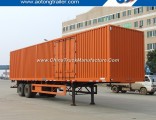 Heavy Duty Trailer 3 Axles 50t Cargo Transport Semi Tralier for Sale