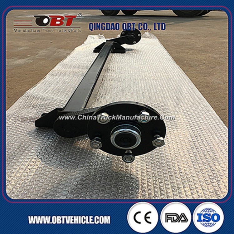 750 Kg Travel Trailer Use Torsion Rubber Axle Without Brake
