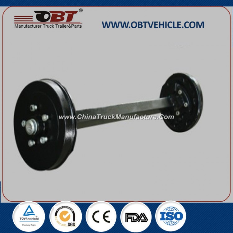 Wholesale Price Obt Small Semi Trailer Straight Axle with Mechanical Disc Brake