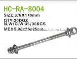 Bicycle Parts Steel Axle (RA-8004)