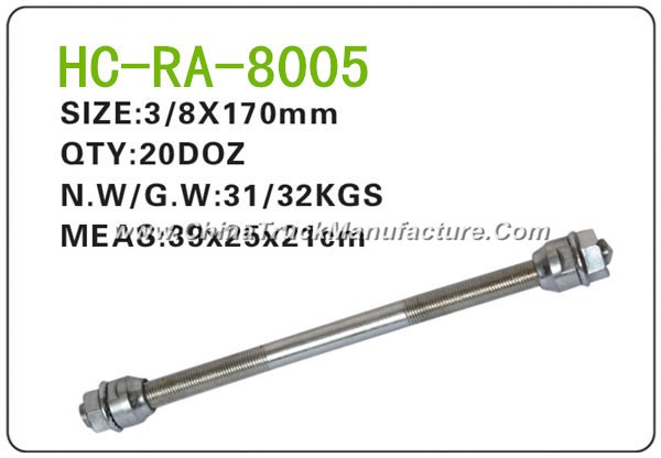 Bicycle Parts Steel Axle (RA-8005)