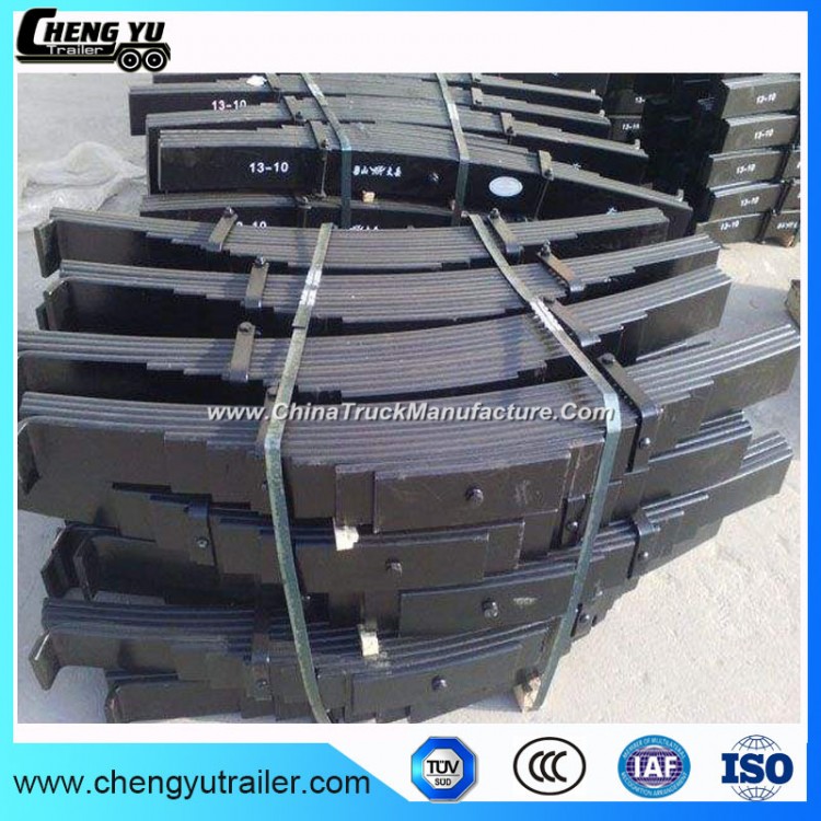 American Type Mechanical Tri Suspension with Leaf Spring for Semi Trailer and Truck