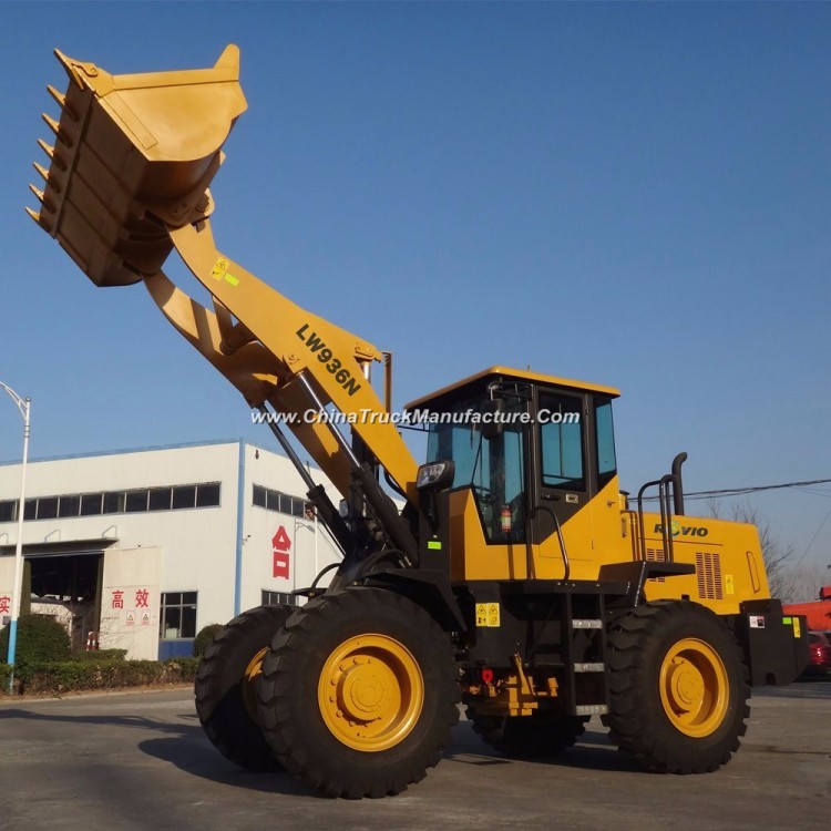 Mechanical Control Medium Log Clamp Loader with Hydraulic Steering System