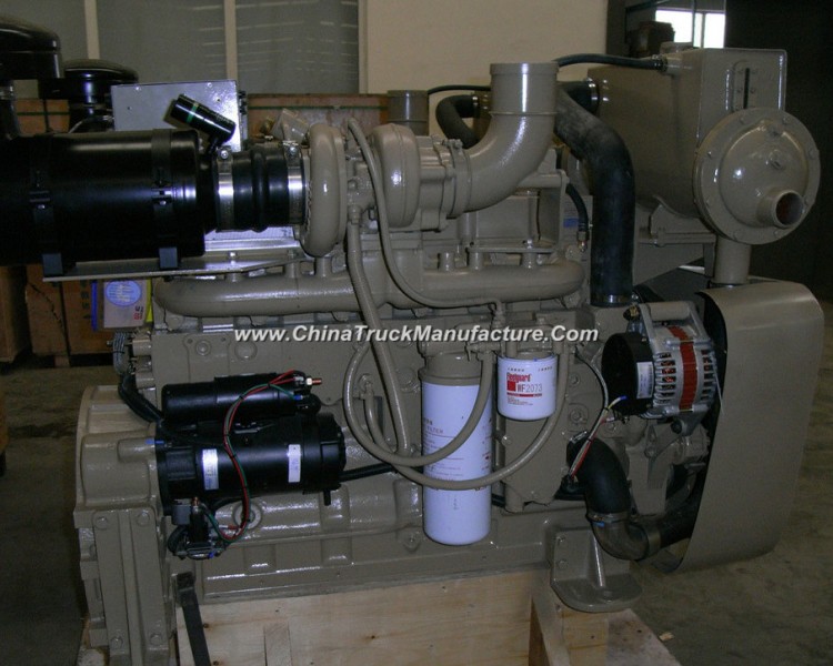 129kw Water Cooling Cummins Marine Generator Diesel Engine 6CT8.3-GM129