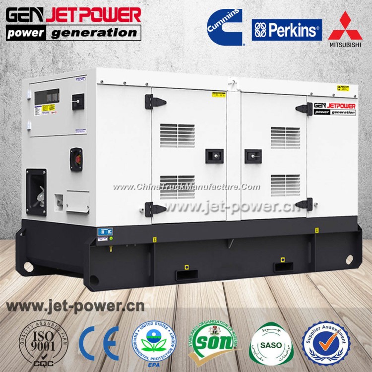 100kw Electric Power Genset 125kVA Soundproof Diesel Generator Cummins Engine