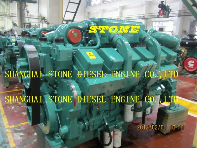 Cummins Diesel Engine Kt38-Ga So66244 647kw 50Hz for Diesel Generator