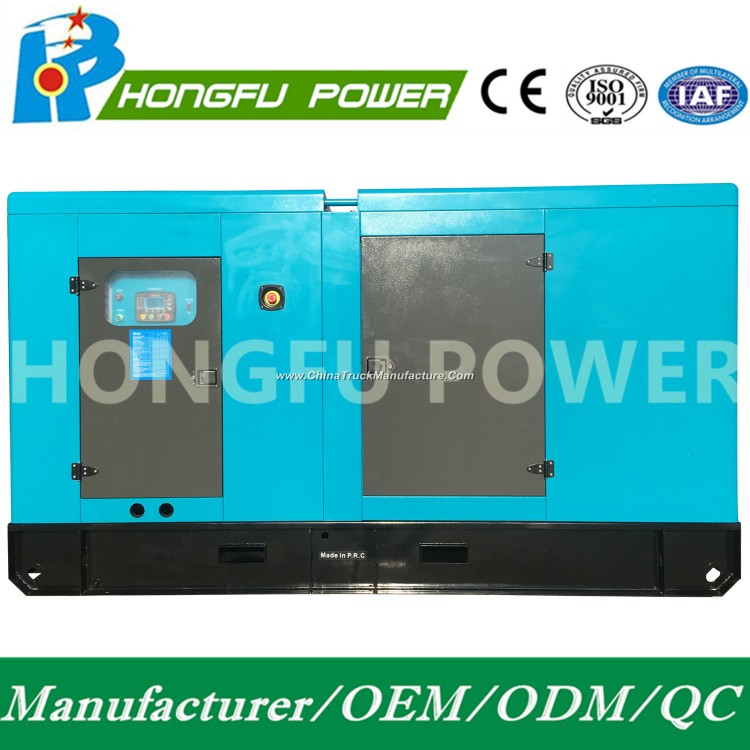 90kw 113kVA Cummins Diesel Engine Hongfu Brand Alternator with Digital Panel