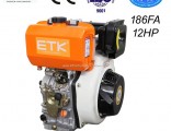 12HP Air Cooled Single Cylinder Diesel Engine Motor