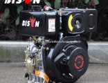 Bison (China) Single Cylinder Vertical Shaft Diesel Engine, Model 170f Diesel Engine, Key Start 5HP 