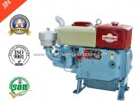 Hand Cranking Single Cylinder Diesel Engine with Long Tank