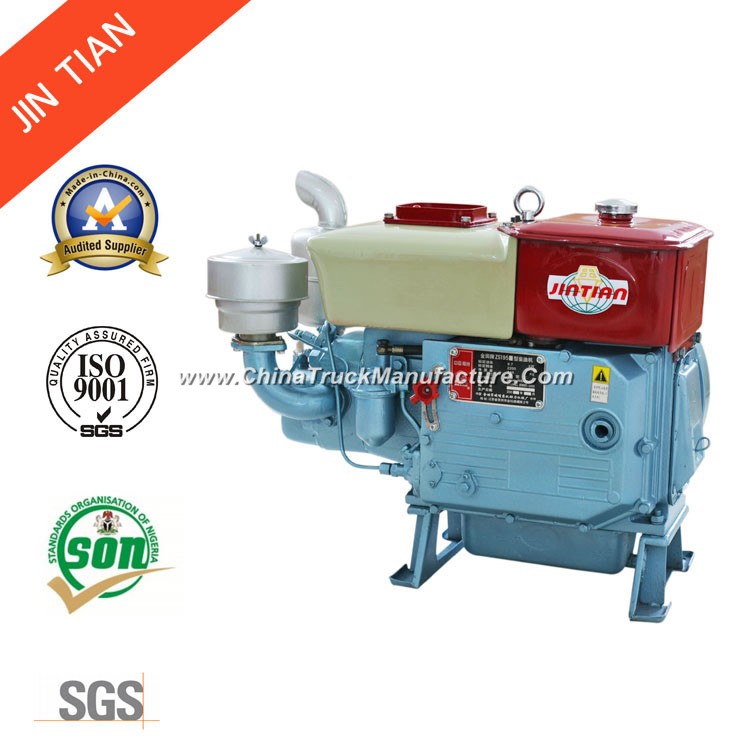 Ce Small Approved Diesel Engine with Single Cylinder (ZS195)