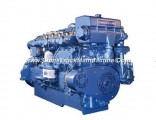 Emission Standard Water Cooled 450HP Baudouin Marine Diesel Engine