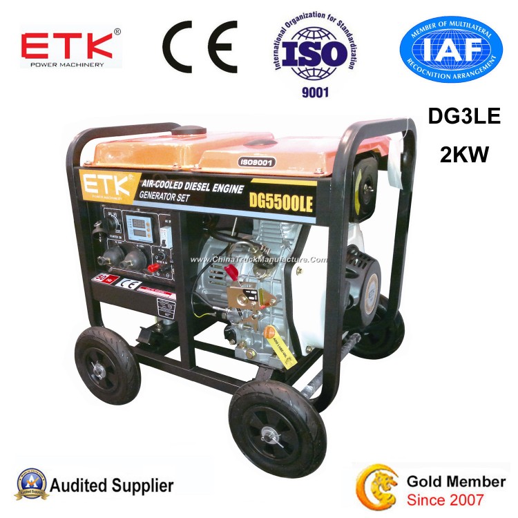 Portable Diesel Generator With5HP Engine (DG3LE)