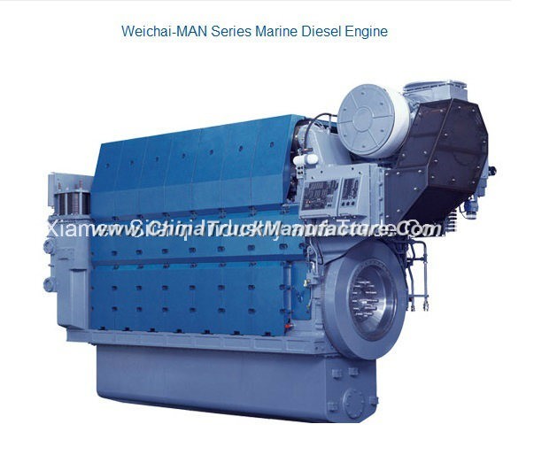 Weichai Man Series Marine Diesel Engine with Big Power