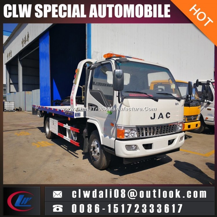 JAC Road Wrecker China Best Quality Road Rescue Towing Truck