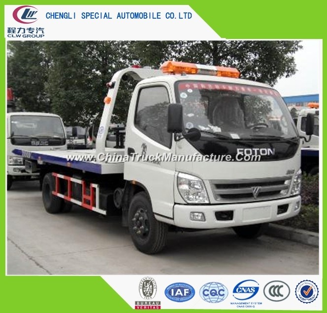 Foton Auling 4ton Road Flatbed Wrecker Tow Truck