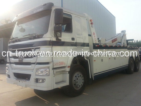 HOWO 6X4 16ton Rotator Towing Truck for Sale