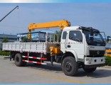Chinese Brand Telescopic Mobile Tipper Truck Mounted Crane f