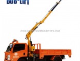 3t Foldable Truck Mounted Boom Lift Crane