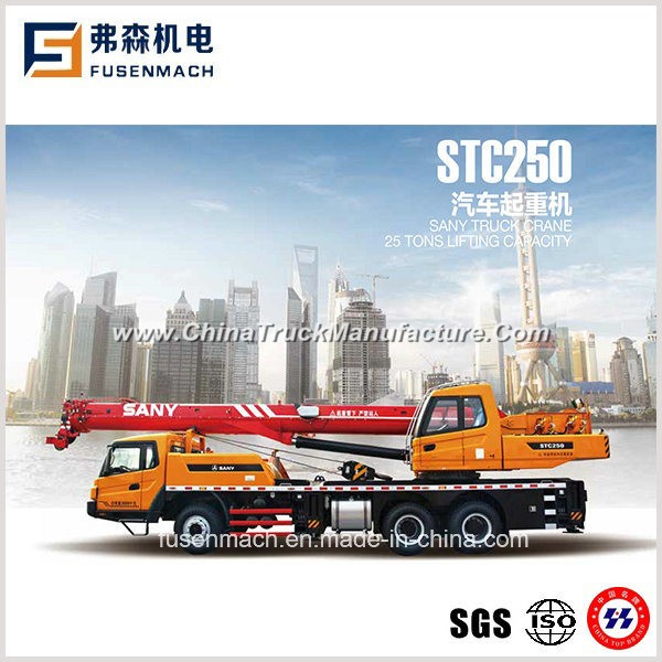 25tons 4-Section Mobile Truck Crane Stc250