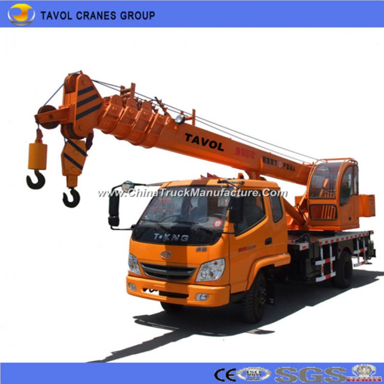 Best Quality 10 Ton Tavol Group Mobile Truck Crane From China to Sales