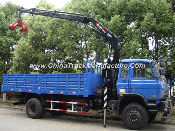 HOWO 8X4 Truck Mounted Crane with Grapple