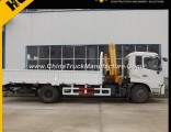 Foton Truck Mounted Crane Used Widely with Remote Control Crane