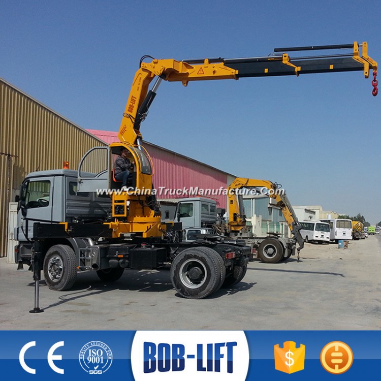 Tractor Mounted Hydraulic Floor Crane Truck with 15 Tons