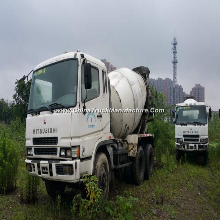 Used Heavy Concrete Duty Truck 8-10cbm Mitsubishi Used Mixer Truck