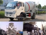 Foton 4*2 3 Cubic Meters Concrete Mixer Truck