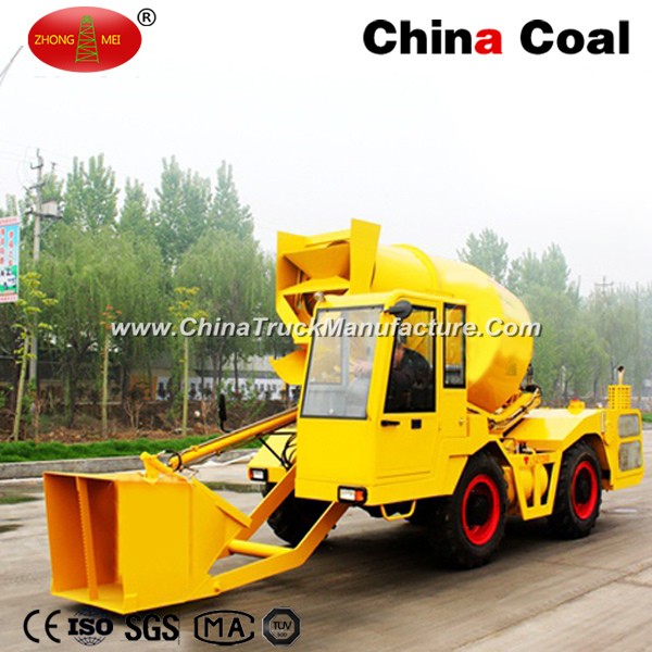 1cbd Self Propelled Mobile Concrete Mixing Truck Plant