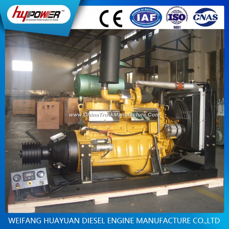 Weifang 6 Cylinder Water Cooled 1800rpm R6105 Turbocharged Engine