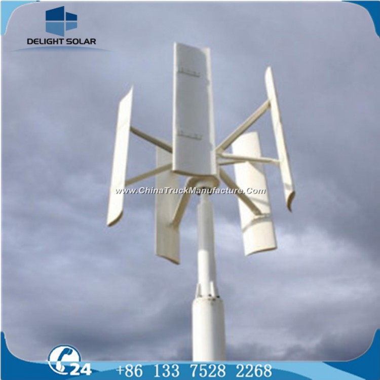 100W Vertical AC Three-Phase Small Wind Turbine Generator for Boat