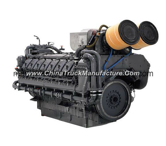 1304kw/1650rpm Hechai Deutz Tbd620V12 Diesel Marine Engine
