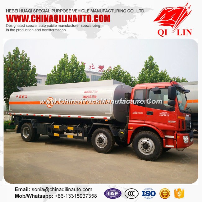 Foton Auman 6X2 25cbm Oil Fuel Tank Truck for Sale