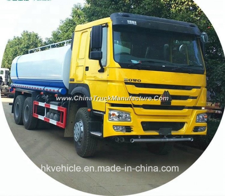 16000 - 25000 Liters Sinotruk HOWO Water Tank Truck