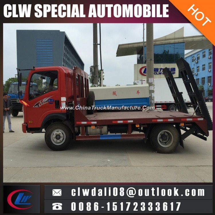 4*2 Small Flatbed Tow Trucks for Hot Sale