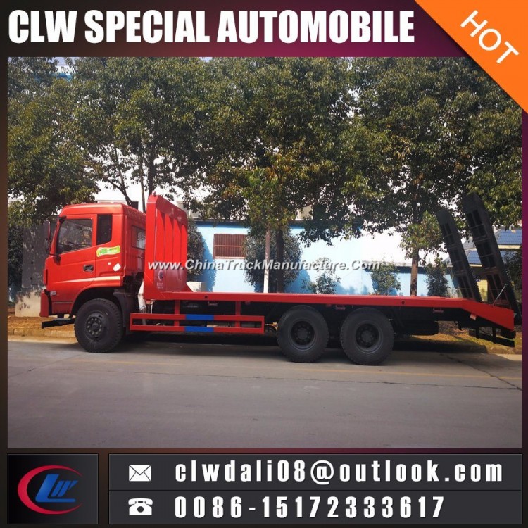 Flatbed Truck Towing Truck Vehicle for Machinery Delivery
