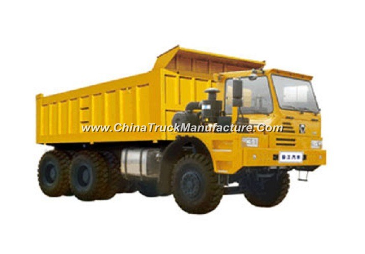 8t 6X4 Mining Dump Truck with Offset Cab Platform