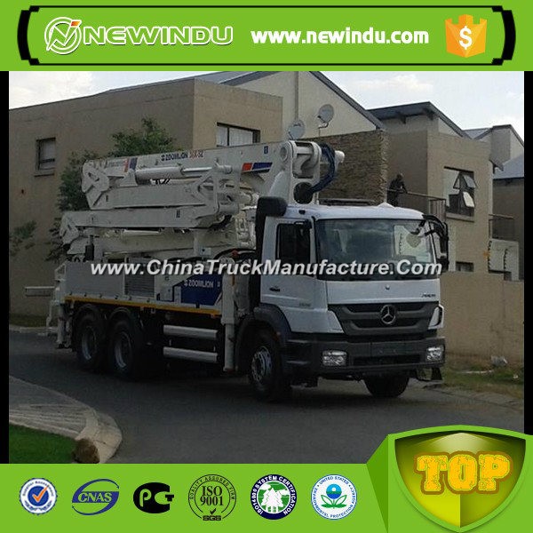 New Chinese Zoomlion 46 Meters 4 Boom Concrete Pump Truck