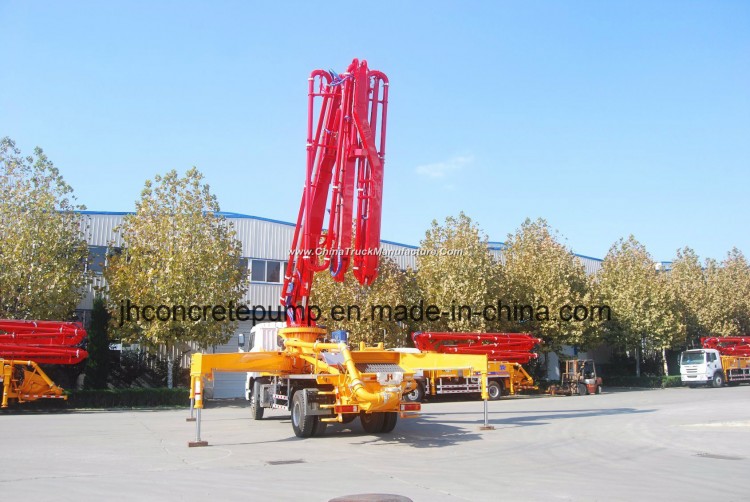 30m Truck-Mounted Concrete Pump Truck/Boom Pump Truck with Ce &ISO9001