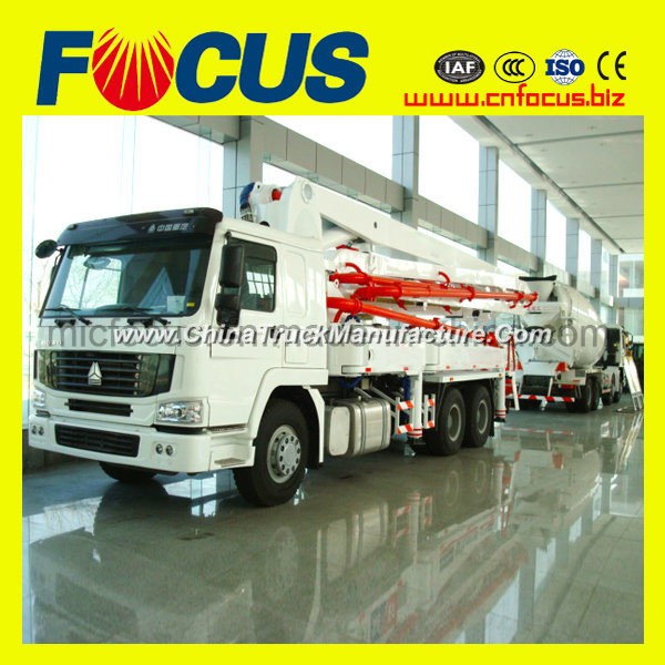 Factory Offered 37m Concrete Boom Pump Truck