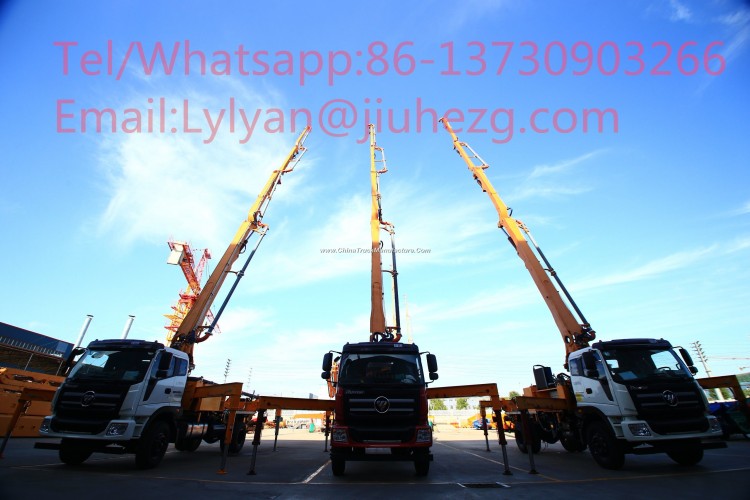 Small and Middle Concrete Pump Truck with Reliable Quality and Excellent Performance! China Hot Sale