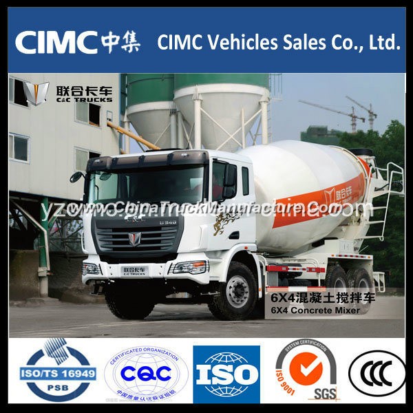 China Manufacturer C&C 6X4 Concrete Mixer Truck