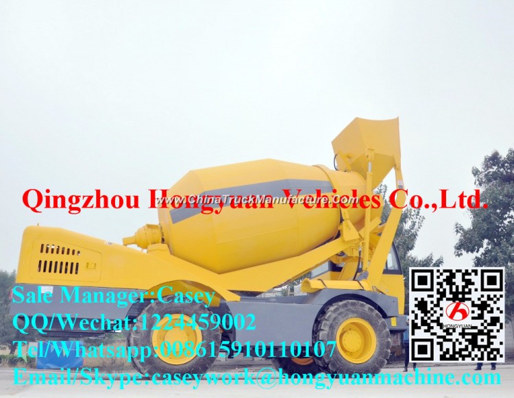 3.5m3 Cheap Price Self-Loading Automatic Hydraulic Pump Mobile Concrete Mixer Suppliers