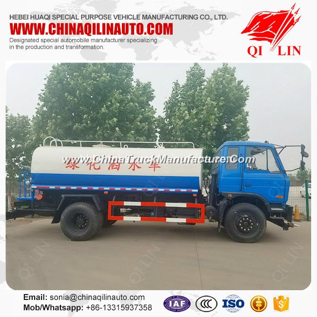 EQ 4*2 14000L Water Sprinkler Tank Truck with Isde Engine