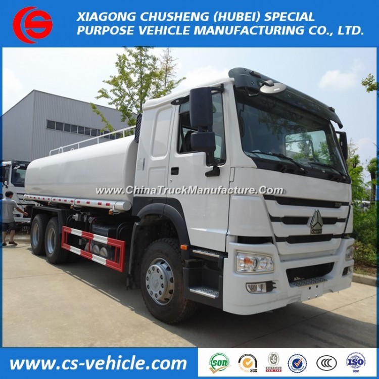 HOWO 6X4 Used 20000 Liter Water Tank Truck