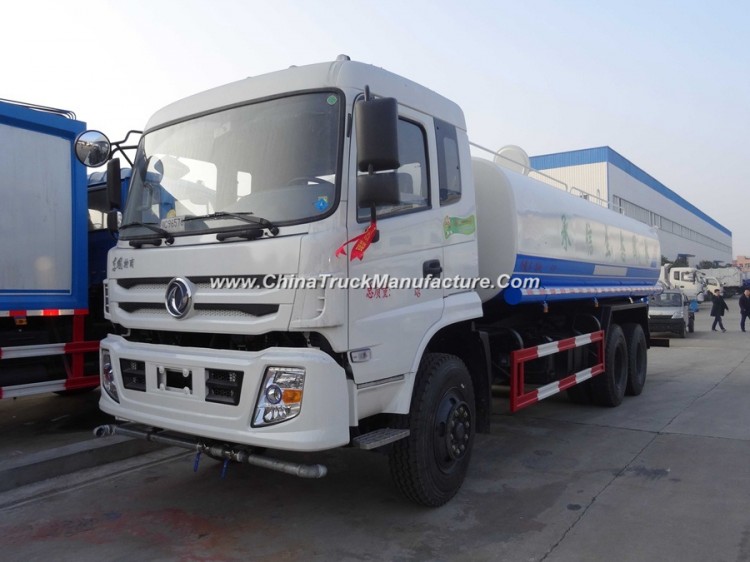 Dongfeng 6X4 Water Tank Water Delivery Trucks with 18 Cbm and Zf8098 Steering Box
