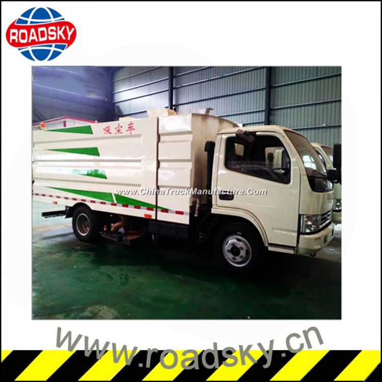 Self Loading Dust Vacuum Sweep Vehicle Sewer Suction Truck