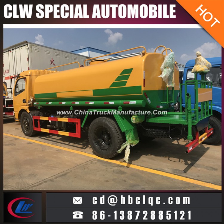 Hot Sales Dongfeng 4000L 5000L Water Tanker Sprayer Truck